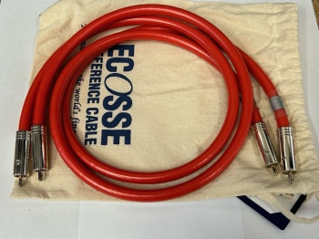 Ecosse Reference The Baton MkII Interconnects RCA-RCA 0.8m - NEW OLD STOCK